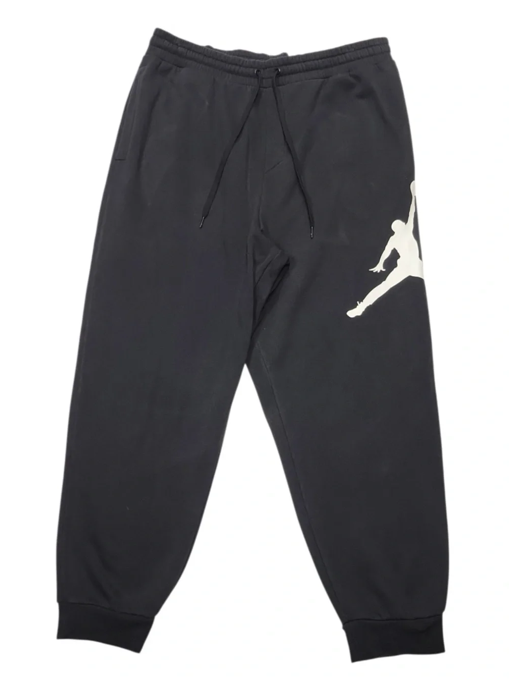 Jordan Jumpman Men's Black Jogger Fleece Sweatpants With Pockets Size:(XXL)